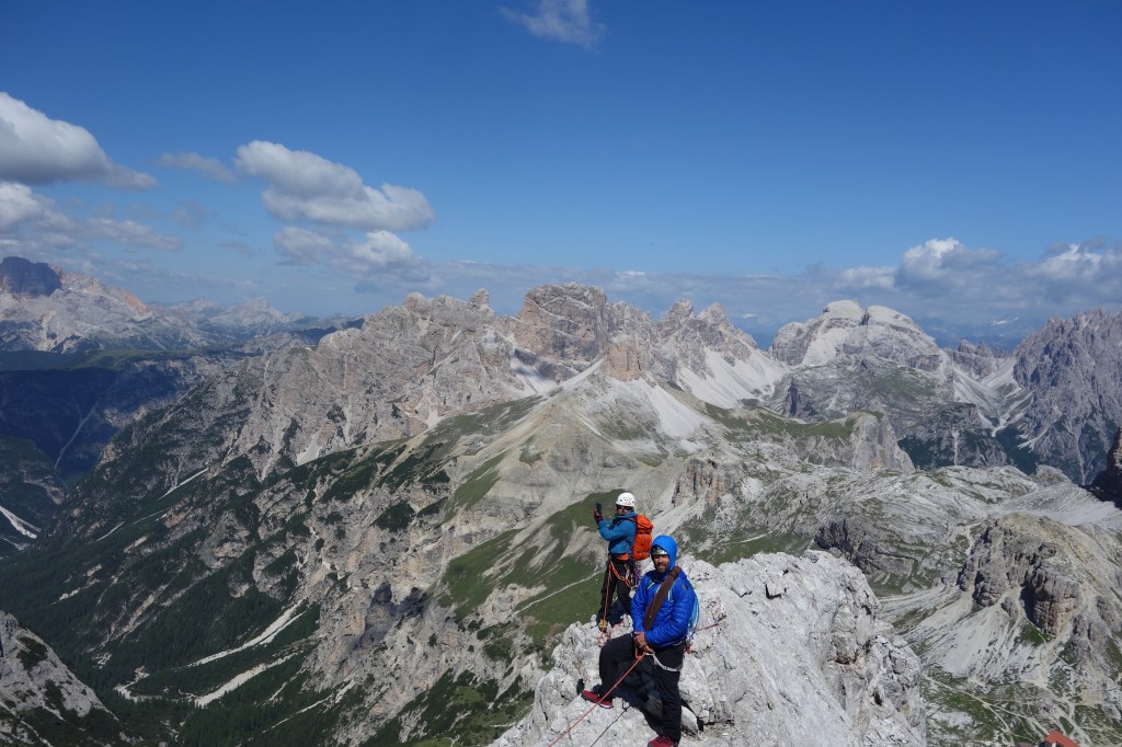 Reissumuistoja Dolomiiteilta